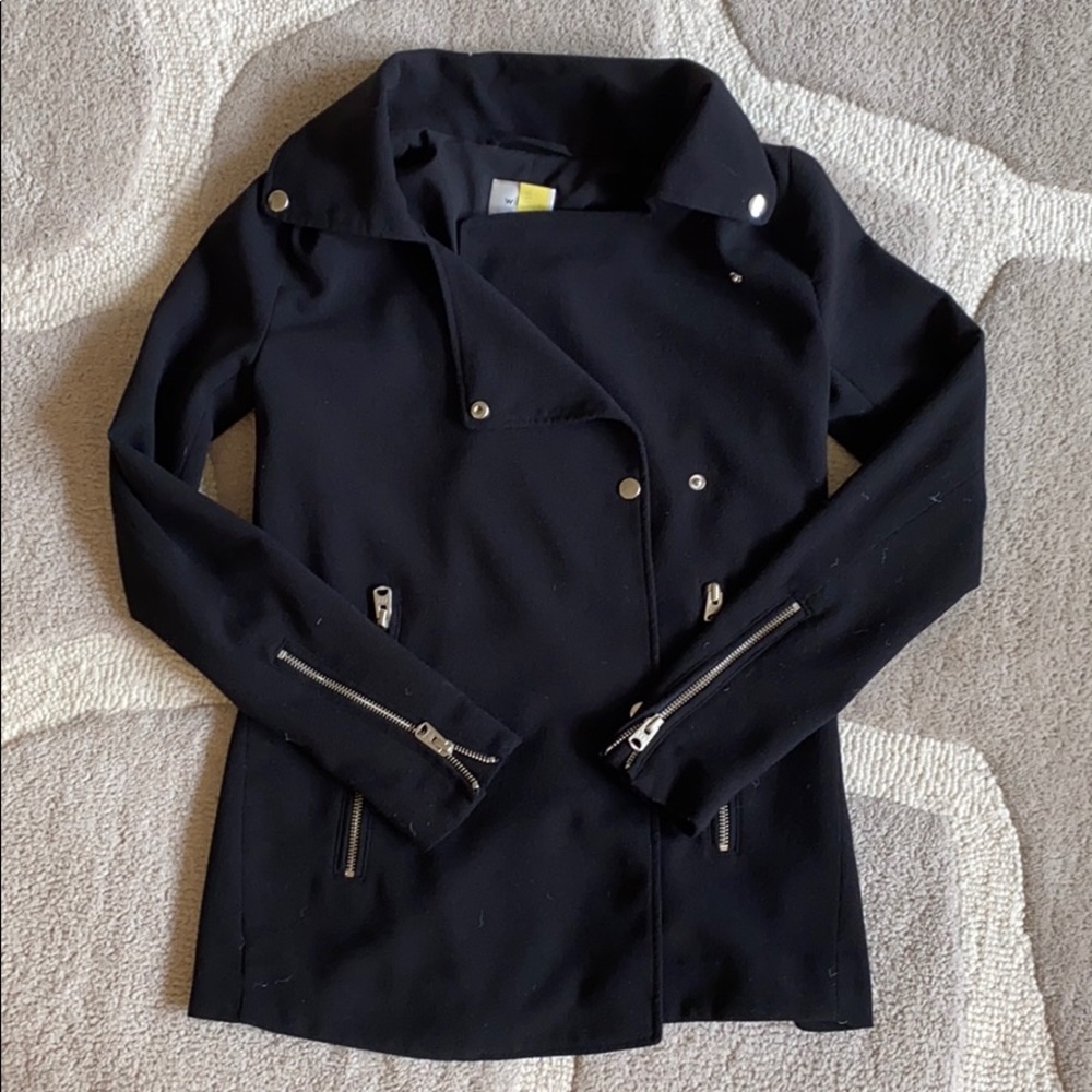 Aritzia Wilfred Biker Jacket (xxxs)